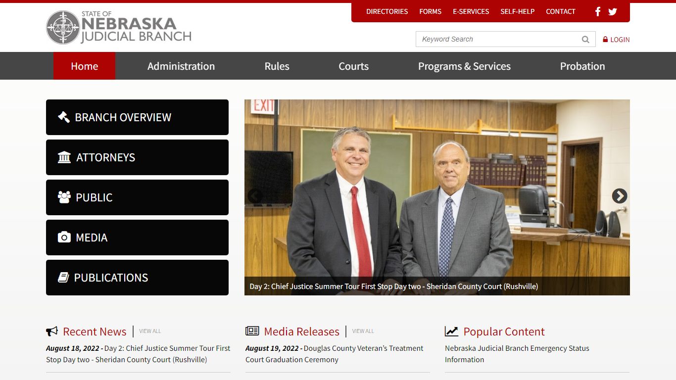 Nebraska Judicial Branch